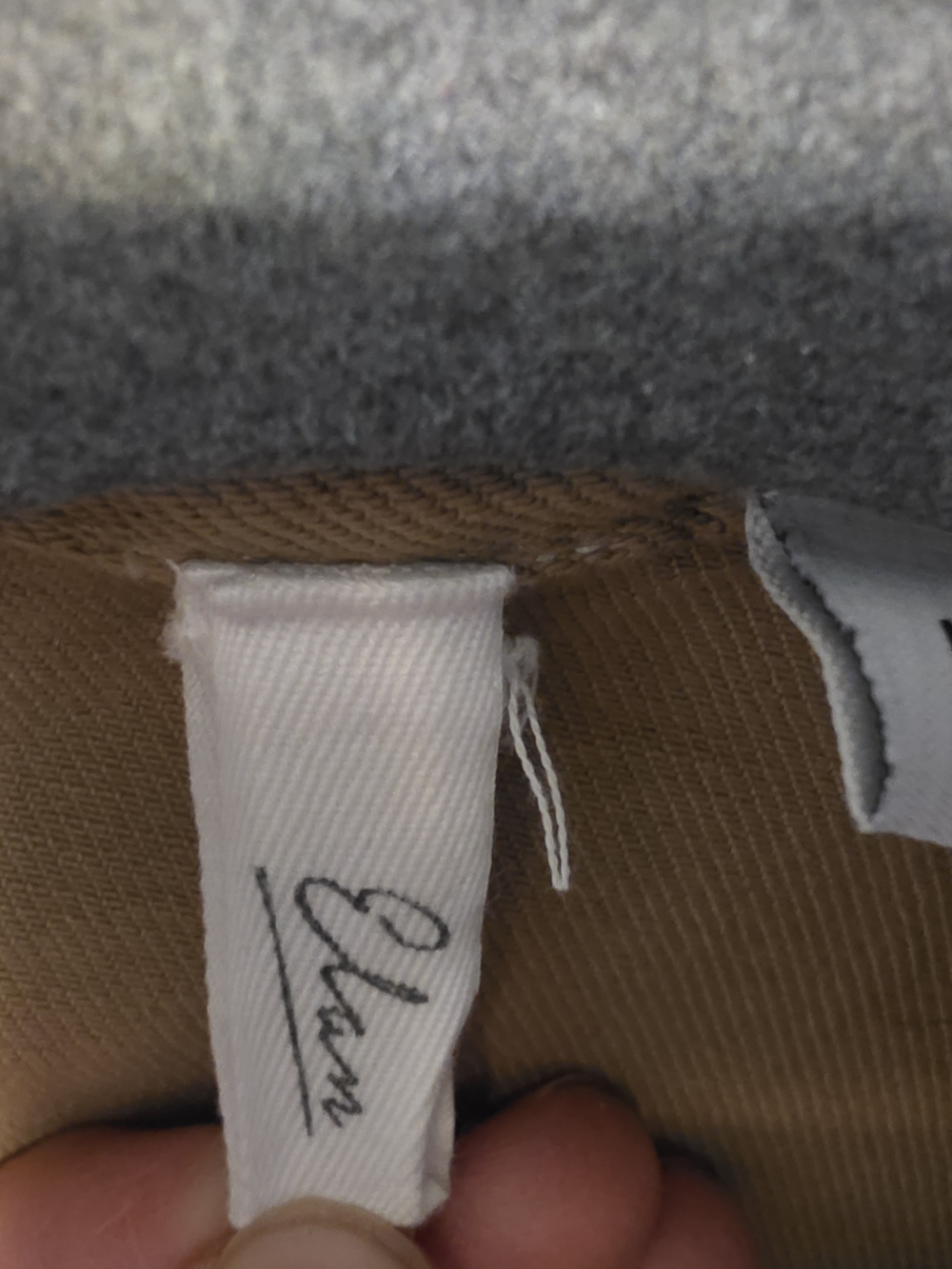 Elan Tan Overshirt with Black 'ROCK & ROLL' Appliqué - Picture 2 of 3